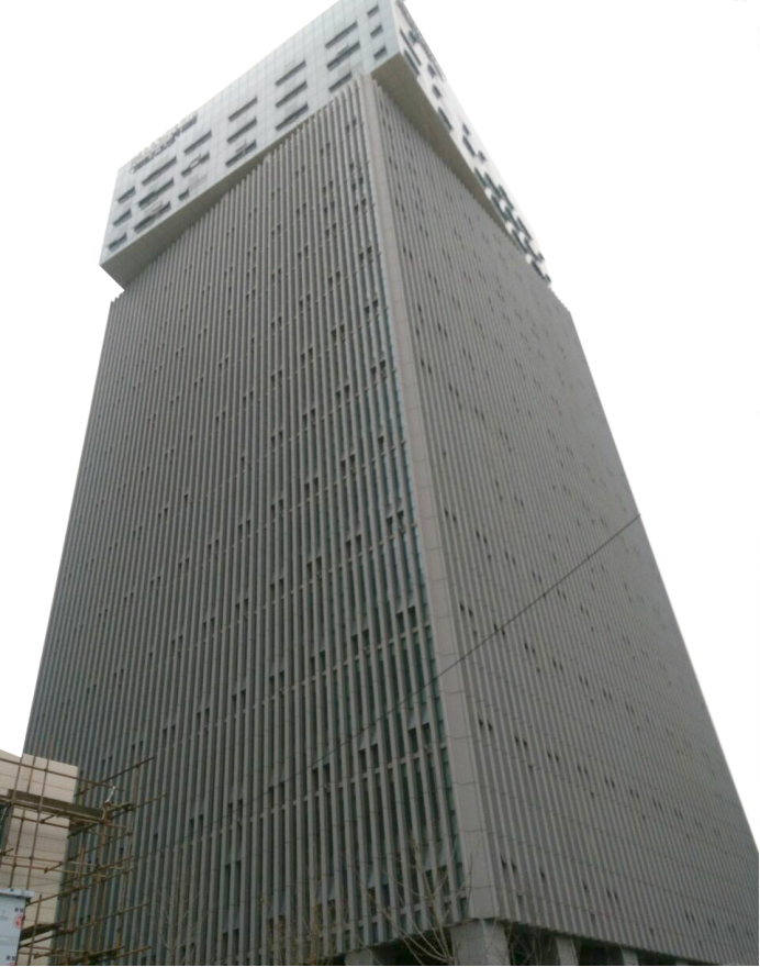 当代国际花园15#楼外立面装饰工程